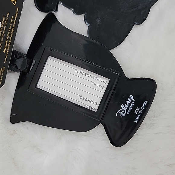 Disney Rubber Beauty & the Beast Mrs Potts & Chip Luggage Tag Set - Picture 7 of 7